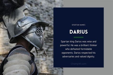 150 Spartan Names That Are Absolutely Epic