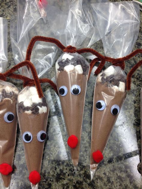 So We Made The Reindeer Cocoa Cones Lots Of Fun Easy Christmas