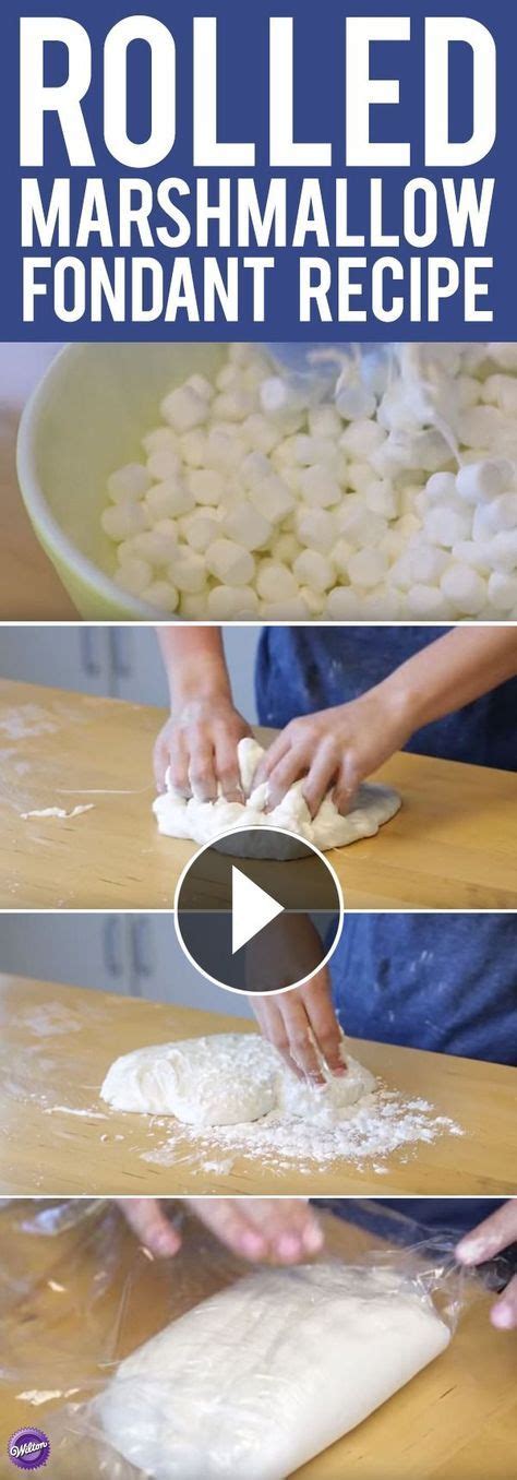 Learn How To Make Rolled Marshmallow Fondant This Homemade Fondant