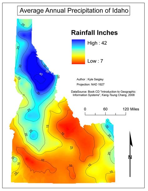 Seigley Blog Idaho Precipitation Map Ii