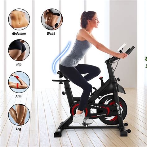 Genki Magnetic Exercise Bike Indoor Cycling Stationary Spin Bicycle
