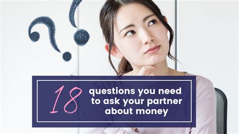 18 Questions You Need To Ask Your Partner About Money