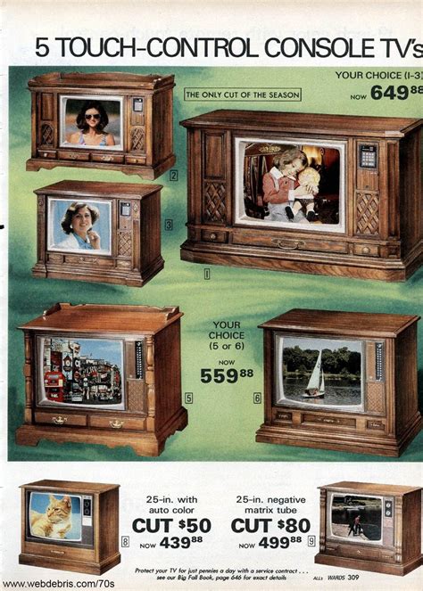 Consoletvs1978 Vintage Television Montgomery Wards Christmas