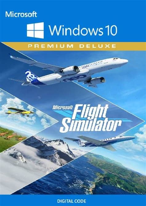 Microsoft Flight Simulator Premium Deluxe Windows 10 Pc