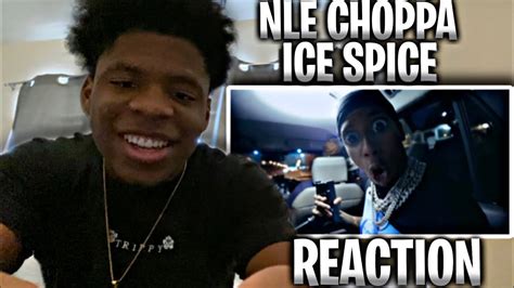 NLE Choppa Ice Spice MUNCH Official Music Video REACTION YouTube