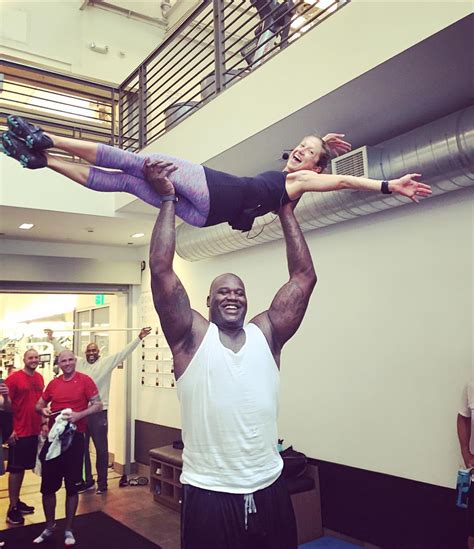 How Shaq Ended Up In My Spin Class And Yes He Fit On The Bike