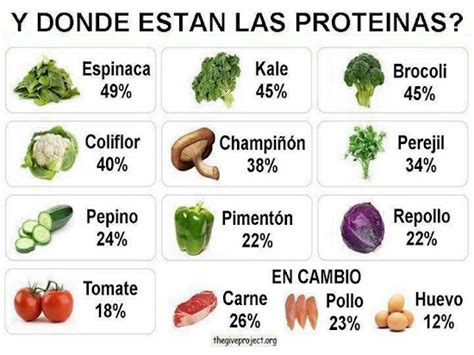 Cuáles Son Los Alimentos Vegetales Con Mas Proteínas