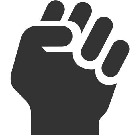 Clenchedfist Icon For Free Download Freeimages
