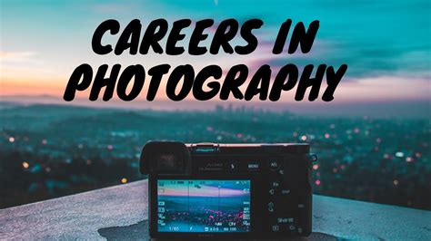 Career Options In Photography Youtube