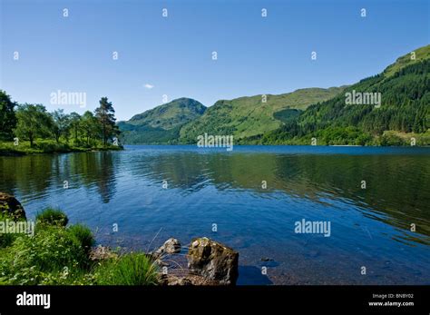 Loch Eck Nr Dunoon Cowal Peninsula Argyll And Bute Scotland Stock Photo