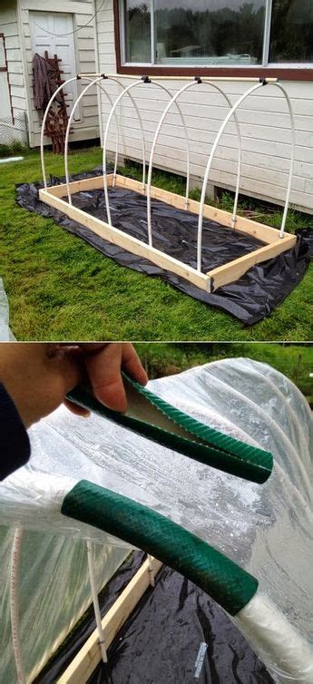 How To Make A Raised Garden Bed Cover Project Hoop House The Homestead Survival