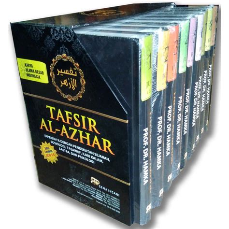 Buku Kitab Tafsir Al Azhar Buya Hamka 9 Jilid Gema Insani Press