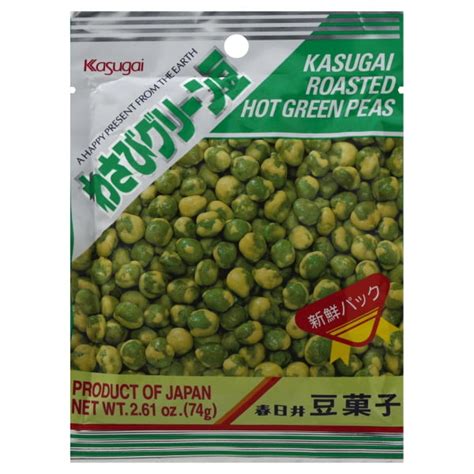 Kasugai Kasugai Roasted Hot Green Peas Oz Walmart