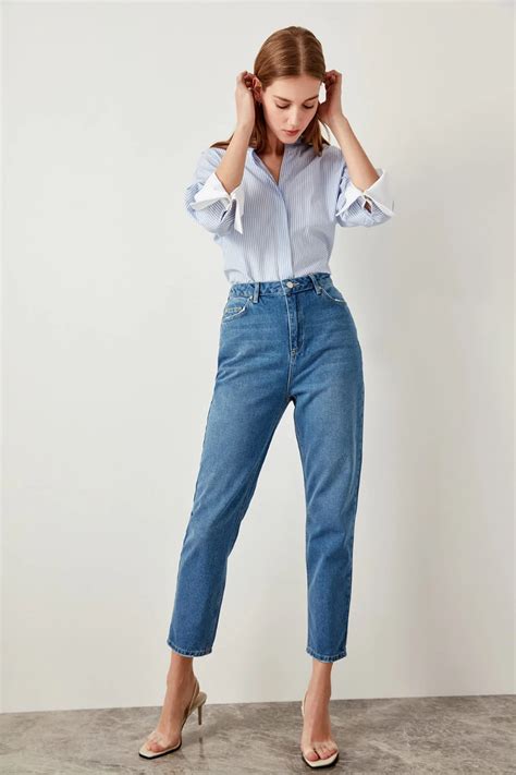 High Waist Jeans High Waisted Jeans Outfit Casual Jeans High Waisted