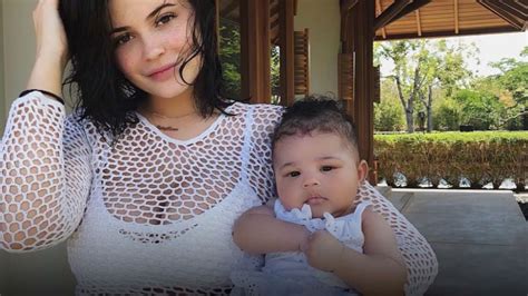Kylie Jenner Just Shared New Photos Of Stormi Webster On A Bed
