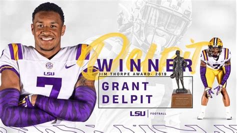 Lsus Grant Delpit Dubbed Nations Best Defensive Back Of The Year