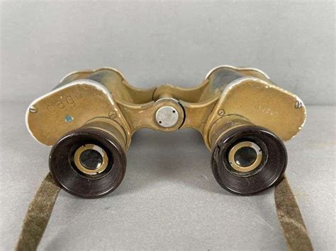 Cag Ww2 German Afrika Korps Binoculars Matthew Bullock Auctioneers