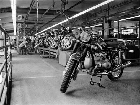 Bmw Group Plant Berlin 1972 Production Of Bmw R755 042019