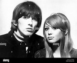 Portrait of Beatle George Harrison and wife Pattie Boyd Stock Photo - Alamy