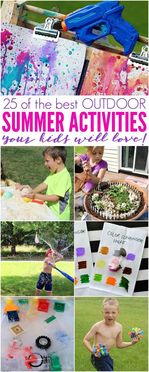 25 Outdoor Summer Activities For Kids