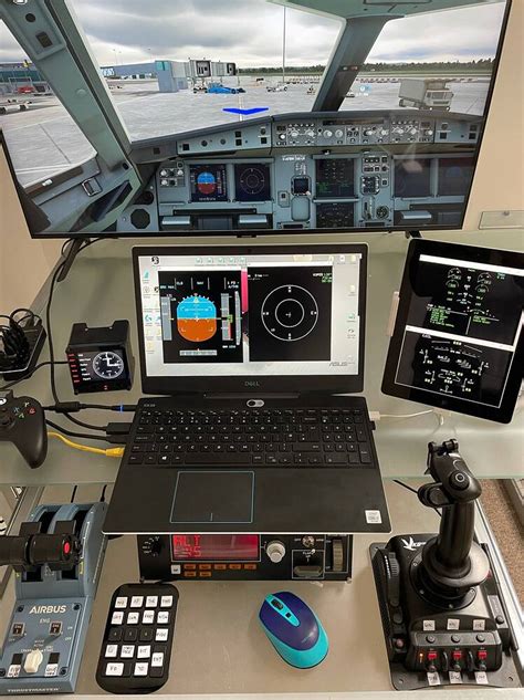 My Setup For Flybywire A320nx Real Efbecam Aircraft Microsoft
