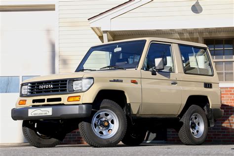 1990 Toyota Land Cruiser From The 70 Series Is A Rare Off Road Sight In