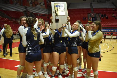 Bishop Dwenger High School Girls Volleyball And Soccer Teams Win State