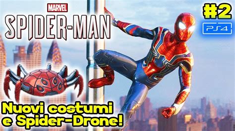 Spider Man Costumi Fighissimi E Spider Drone Ps4 Salvo Pimpos