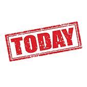 Today Clip Art - Royalty Free - GoGraph