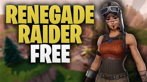 New How To Get Renegade Raider For Free In Fortnite Battle Royale