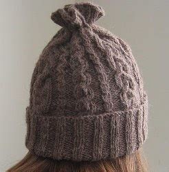 Free Cable Knit Hat Pattern Circular Needles