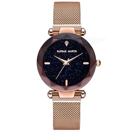 Hannah Martin D3 Fashion Womens Quartz Watch With Stainless Steel
