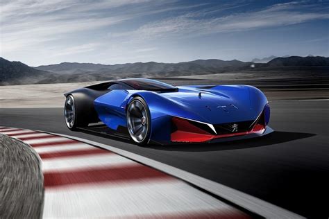 Peugeot Dished Out a Delicious Hybrid Sports Car Concept