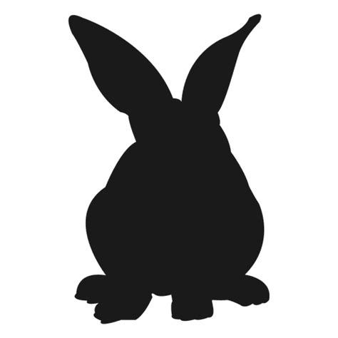 Bunny Silhouette Png And Svg Design For T Shirts