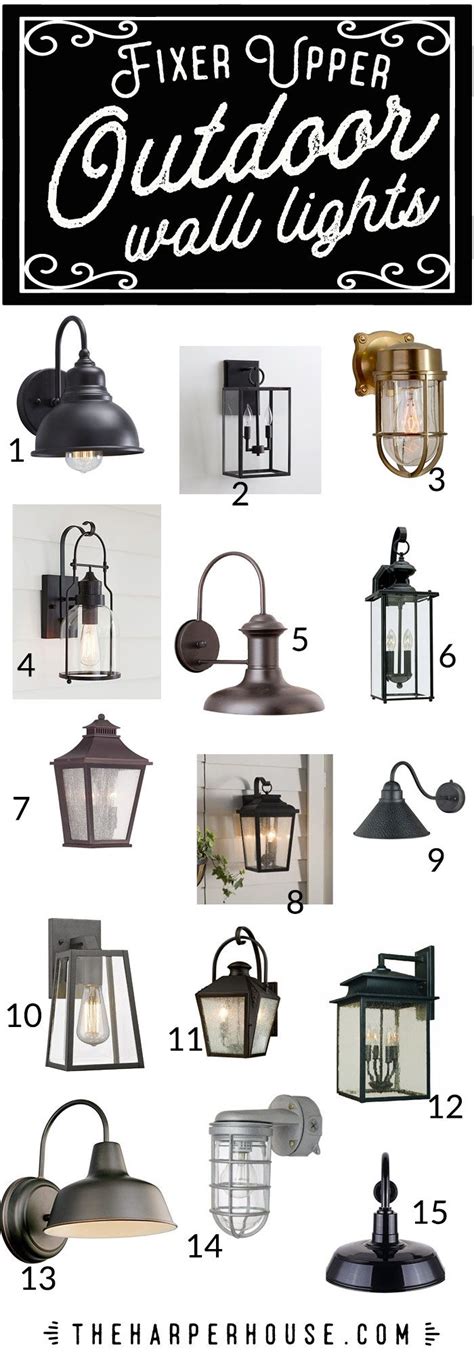 Check spelling or type a new query. Outdoor Wall Lights - Fixer Upper Style | Outdoor light ...