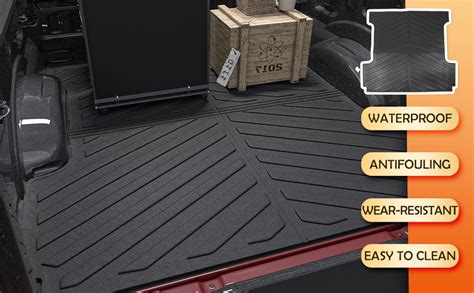 Powoq Truck Bed Mat Compatible With 2015 2024 Ford F150 55