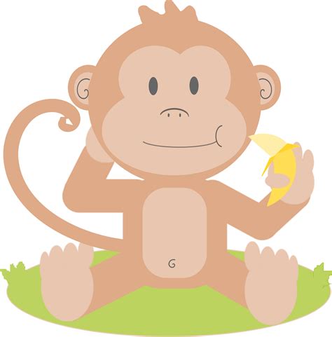 Clipart Cartoon Monkey