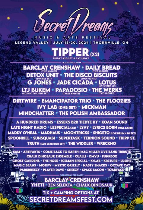 Enter to win a pair of Weekend Passes to Secret Dreams Music Festival 2024!