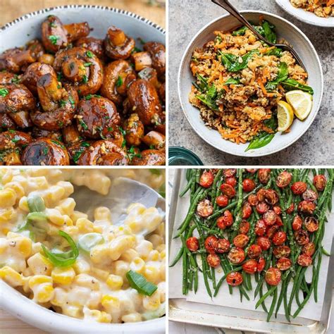 Elegant Vegetable Side Dish Recipes 45 Best Thanksgiving Vegetables