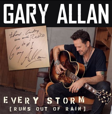 Gary Allans Hit Single Every Storm Runs Out Of Rain Reaches 1