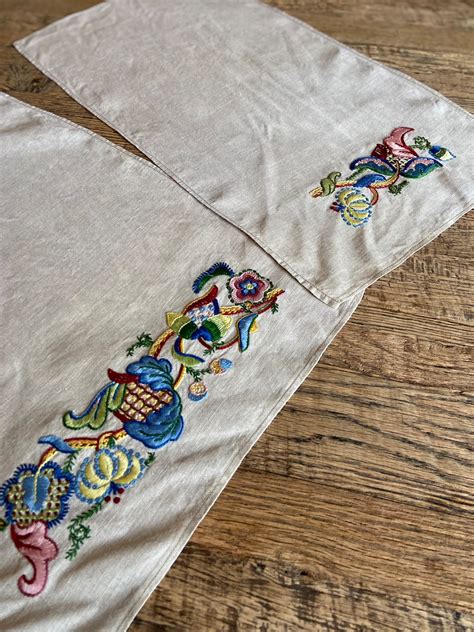 Vintage Embroidered Chair Covers Embroidered Chair Covers Vintage
