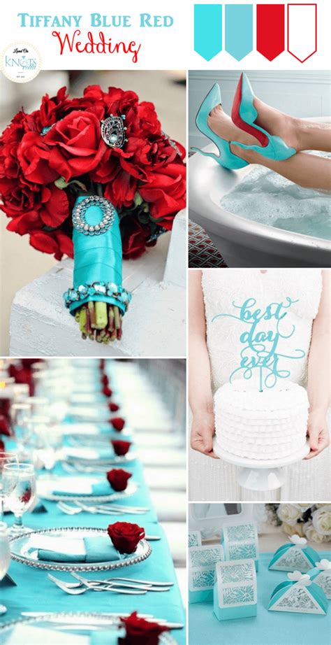 Our blue baby shower kit, for instance, comes with a variety of fun and unique decorations, favors, and supplies. Tiffany Blue and Red Wedding Inspiration (With images) | Blue red wedding, Red wedding theme ...