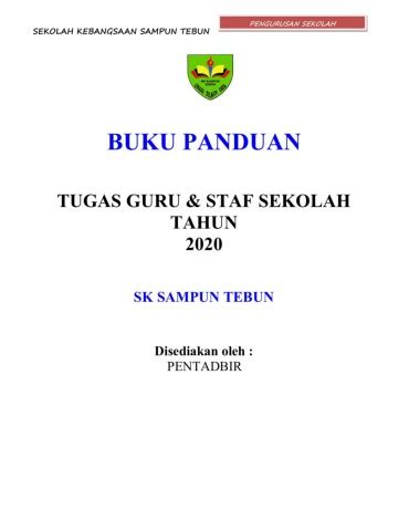Maybe you would like to learn more about one of these? Buku Panduan Mengatasi Masalah Ponteng Di Sekolah : Contoh ...
