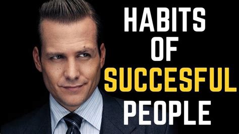 5 Daily Habits of Successful People | Habits of successful people ...