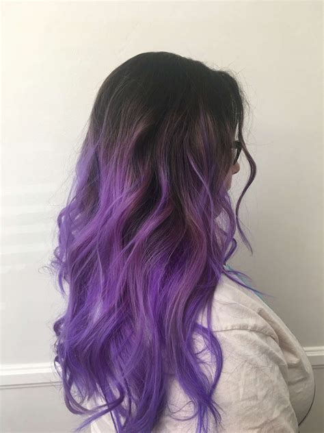 Purple Hair With Shadow Root Rootsh