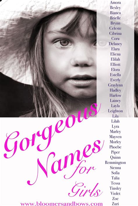 She is one of the most diverse beauty around the world. Beautiful & Unique Baby Girl Names | Names | Baby Girl ...