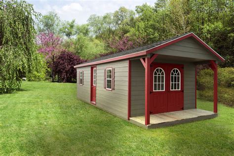 The Premium Porch Style Shed From Dakota Storage Buildings Adds