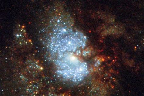 Hubble Captures Image Of Hidden Galaxy