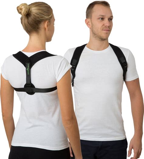 Posture Corrector For Men And Women Effective Upper Back Support And