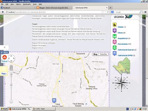 Aplikasi Sistem Informasi Geografis Berbasis Web Sistem Informasi